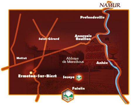 plan magasin Drink d'Ermeton